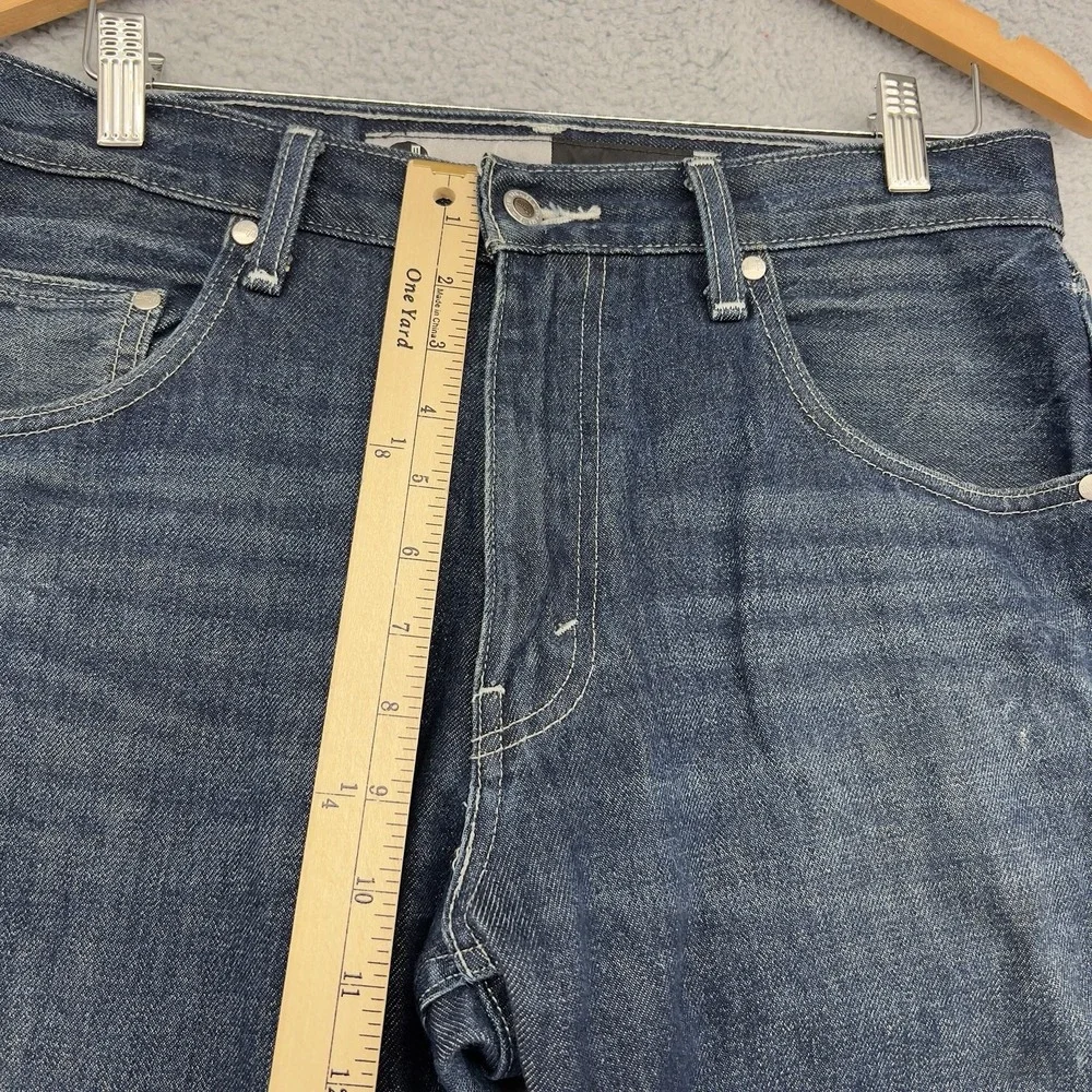 Levi's SilverTab‎ Relaxed Straight Fit Jeans 100% Cotton Men's Size 30x30 Blue